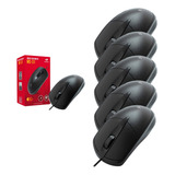 Mouse Usb Preto Com