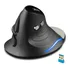Mouse Vertical Sem Fio Zelotes F-17 Preto