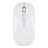 Mouse Via Wireless Recarregável Sem Fio Silencioso Premium