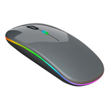 Mouse Wireless Recarregavel Led