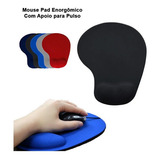 Mousepad Ergonômico Apoio Pulso Em Gel Grande 21x24cm D10