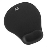 Mousepad Ergonômico Multilaser Ac021 Apoio De Pulso Em Gel Superfície Em Tecido Base De Borracha Antiderrapante