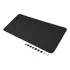 Mousepad Grande Preto 90x40 Deskpad Couro Antiderrapante Mesa Computador Notebook Eddias