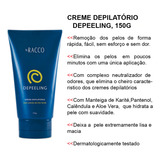 Mousse Creme Depilatório Depeeling Racco   Mega