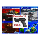 Move Ps4 Pistola Para Psvr Sem Move Ler Descrição