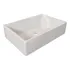 Movelove Cuba Sobrepor Safira Para Banheiro Pia Y Lavabo 27cm X 39cm X 9cm De Altura