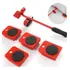Movimentador De  Móveis Pesados Roller Movimento 150kg 5 Pcs