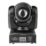 Moving Head Spot Light 40w Rgb Efeito Gobo Strobo Prisma