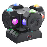 Moving Light Led 4 Globo Giro 360 Bola Maluca Beam 110 220v