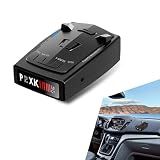 MOXRUQ Detector De Radar A Laser Rad 2000- 12 V- 360-- Longo Alcance- Recepção Banda Completa- Detecção Em Tempo Real- Alertas Voz- Display Oled- Velocidade- Universal Para Carros E Caminhões -Preto