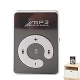 MP3 Clip 8 GB MP3 Clipe Leve MP3 Player Portátil Sport Clip Ultraleve Cabo USB E Fones Ouvido Incluídos Maxten