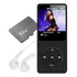 Mp3 Mp4 Player Audio Portátil Fm Alto Falante Corrida + 32gb