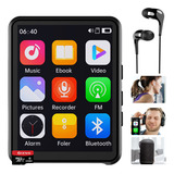 Mp3 Mp4 Player Hifi Bluetooth Ecrã Táctil 32g Cartão Memória