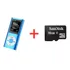 Mp3 Mp4 Player Multimídia Stereo Fm + Cartão Memoria 16gb