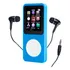 Mp3 Mp4 Player Slim Multimídia Bluetooth Rádio Fm Gn-408 Cor Azul