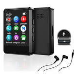 Mp3 Mp4 Player Slim Multimídia Bluetooth Rádio Fm Gn 435 Cor Preto