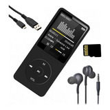 Mp3 mp4 Player Slim Stereo Bluetooth Rádio Fm Multimídia Lcd