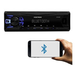 Mp3 Player 1din Usb Radio Pósitron Fm Bluetooth Carro Led