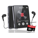Mp3 Player Bluetooth Portátil Música Display Lcd 32gb Card