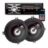 Mp3 Player Bt Usb Fm Sd + Falante 5 Polegada Som Automotivo
