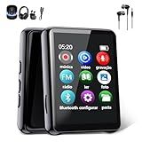 MP3 Player Multifuncional Portátil Bluetooth- Tela 4-3cm- Rádio FM- Gravador De Voz- Com Fones De Ouvido