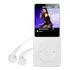 Mp3 Player Multimídia Rádio Mp4 Corrida Fone Suporta 64gb Cor Branco