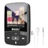 Mp3 Player Ruizu 8gb X50 Bluetooth Mp4 + Fone Pronta Cor Preto