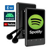 Mp3 Player Ruizu H6 Android Spotify Música Wifi Bluetooh 8gb Cor Preto