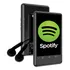 Mp4 Player Android Ruizu H6 16gb Touch Spotify Youtube  fone Cor Preto
