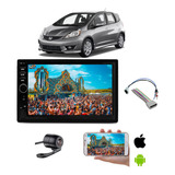 Mp5 Multimidia Moldura 2 Din Honda Fit 2004 Ate 2014 camera