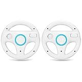 MPTECK 2x Volante De Corrida Wii Wheel Para Nintendo Wii Mario Kart MarioKart Console De Corrida