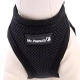 Mr Peanut S Colete PupTrek Para Cães Pequenos Gatos Malha Macia Grande Preto 