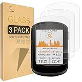 Mr-Shield -Pacote Com 3- Protetor De Tela Para GARMIN Edge 540 E GARMIN Edge 840-840 Solar -Vidro Temperado- -Vidro Japonês Com Dureza 9H-