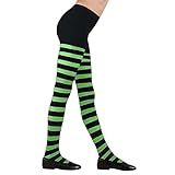 Mrafdgfb No Sew Socks Meia-calça Feminina Listrada Para Crianças, Comprimento Da Meia-calça 69 ~ 72 Cm Acessório De Fantasia Infantil (b, Tamanho único)