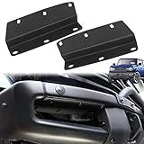 MSIZOY Suporte De Montagem De Faróis De Neblina Led Para Para Choque Dianteiro Compatível Com Ford Bronco 2 Portas 4 Portas 2021 2022 2023 2024 Kit De Acessórios Para Lâmpadas De Neblina