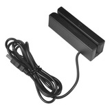 Msr90 Usb Leitor De Cartão De Tira Magnética 3 Faixas Mini M