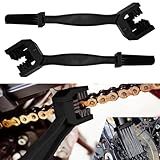 Msyuusr 2 Escovas De Corrente De Motocicleta Acessórios De Limpeza De Corrente De Bicicleta Escova De Limpeza De Sujeira De Engrenagem De Corrente De Motocicleta E Bicicleta Kit De Limpeza De