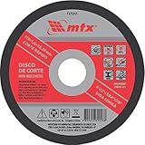 Mtx Disco De Corte Para Inox E Metal 180 X 1 6 X 22Mm