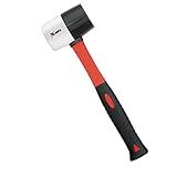 MTX Martelo De Borracha Preta E Branca 450G Cabo De Fibra 111719