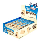 +mu Suplemento Em Barra Choco Wheyfer 6g De Proteína Sabor Chocolate Branco Caixa 300g E 12 Unidades 