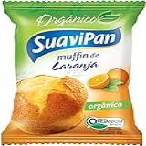 MUFFIN DE LARANJA ORGÂNICO 40g DISPLAY C 12 UNID 