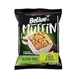 Muffin Sem Glúten Coco Com Chocolate Com 10 Unidades De 40g Belive