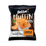 Muffin Zero Laranja Com Gotas 10 Un   Belive