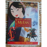 Mulan (1998) - Disney - Dvd Original Novo Lacrado