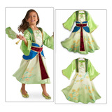 Mulan Dress Role Play Vestidos Infantis E Fantasias De Festa