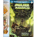 Mulher Maravilha N 4 Sacrifício De Sangue Ed Panini 2017 Renascimento