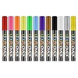 Muloo Marcadores De Quadro Branco De 12 Cores Canetas Marcadoras Coloridas Apagáveis Canetas De Quadro Negro Para Escola Escritório Quadro Negro