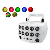 Multi Efeito Globo Led Rgbw Moving Strobo Laser Dmx 3 Efeito