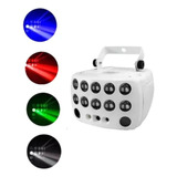 Multi Efeito Globo Led Rgbw Strobo Laser Dmx 3in1 Efeito