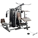Multi Estação Pro deluxe Completa 204kg Em Anilhas usada 